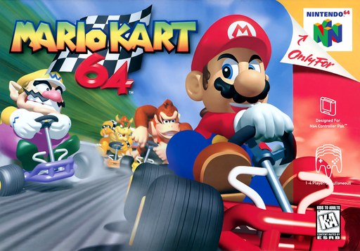 Mario Kart 64 box
