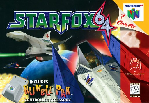Star Fox 64 box